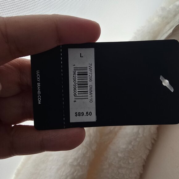 Lucky Brand Faux Shearling Cardigan - Picture 5 of 5